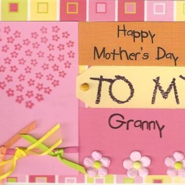 Granny Mother&#039;s Day card
