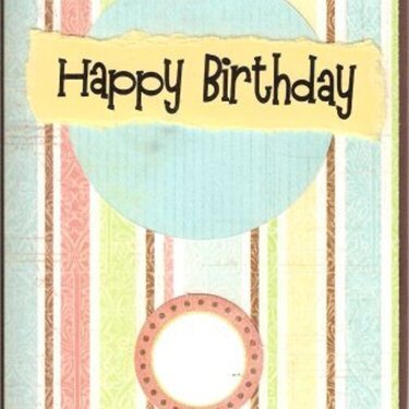 TLC happy birthday 3 card 060207