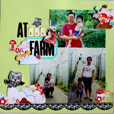 at the farm