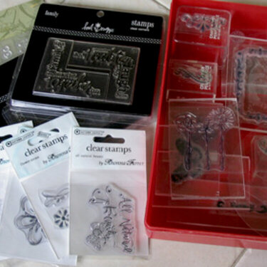 Clear stamps