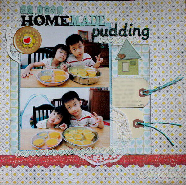 We love homemade pudding