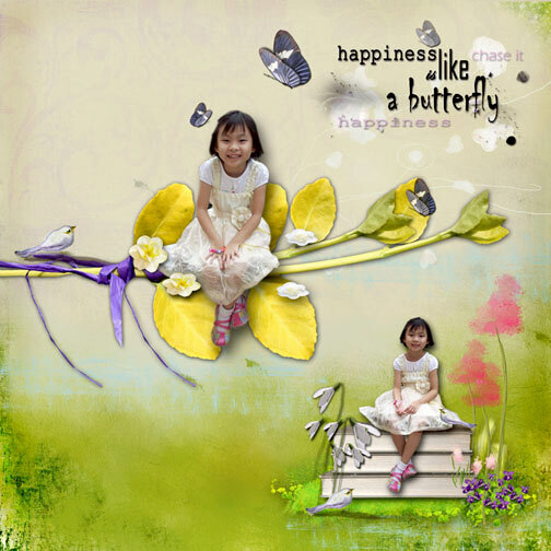 Happiness is like a butterfly