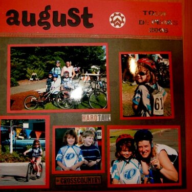 August Layout - Tour De Peaks