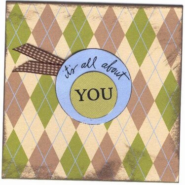 Heidi Grace Card - &quot;it&#039;s all about you&quot;