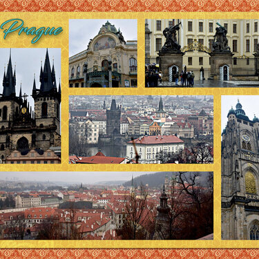 Prague Calendar page