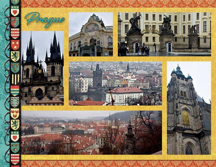 Prague Calendar page