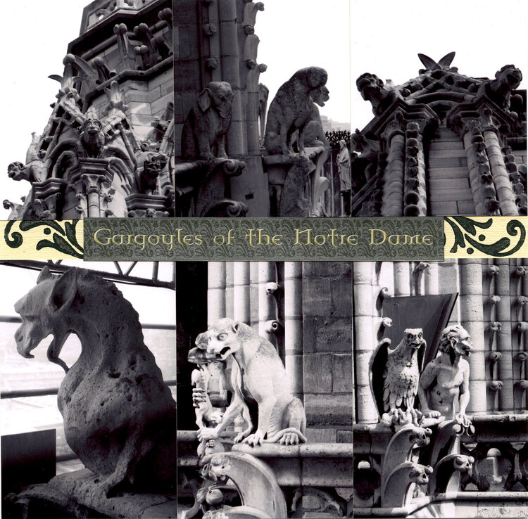 Paris - Gargoyles of the Notre Dame