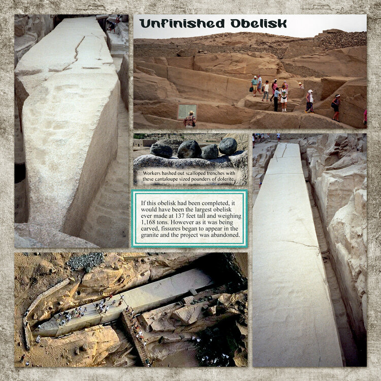 Egypt - Unfinished Obelisk