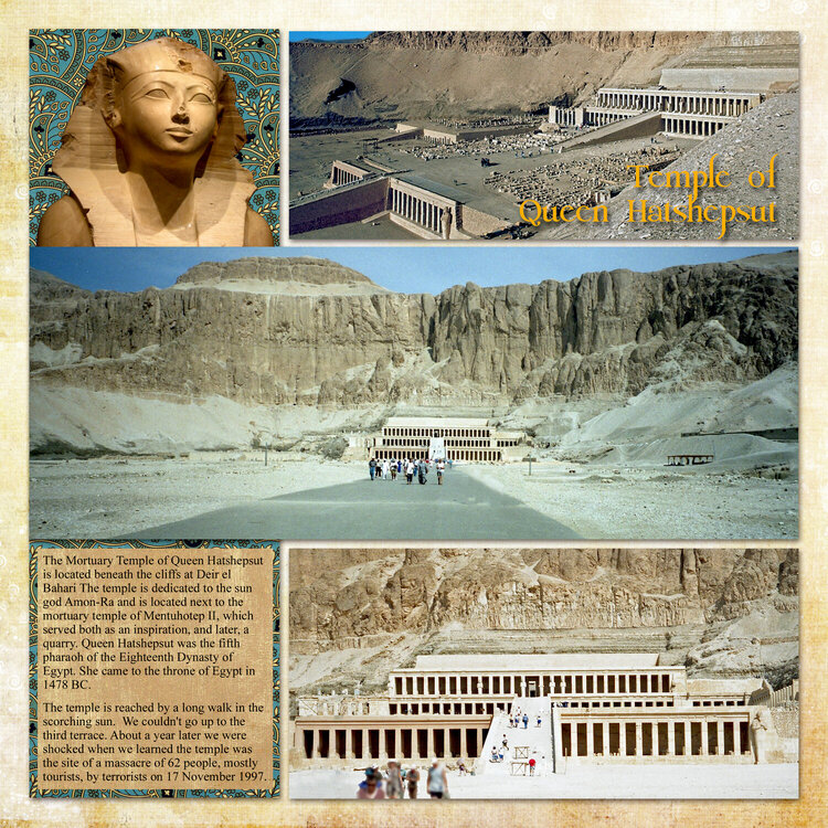 Egypt - Temple of Queen Hatshepsut