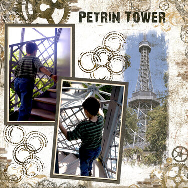Prague - Climbing Petrin Tower
