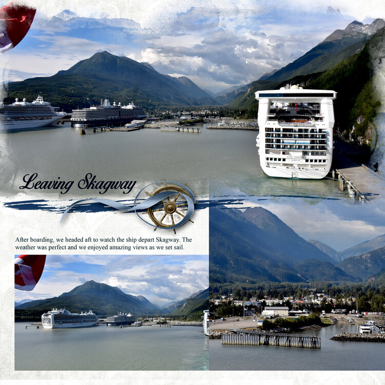Leaving Skagway, Alaska