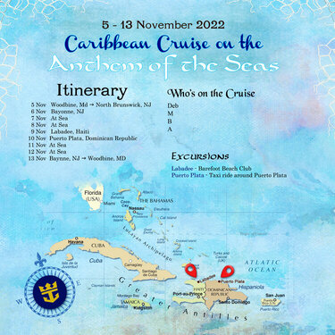 Caribbean Cruise Itinerary 