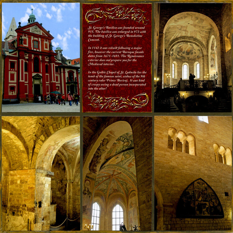 Prague Castle - St. George&#039;s Basilica