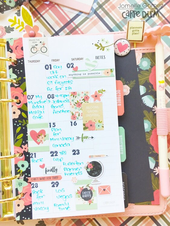 Bloom Planner Set Up