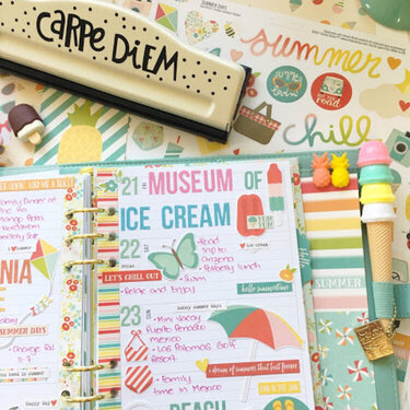 Summer Lovin&#039; Planner Set Up