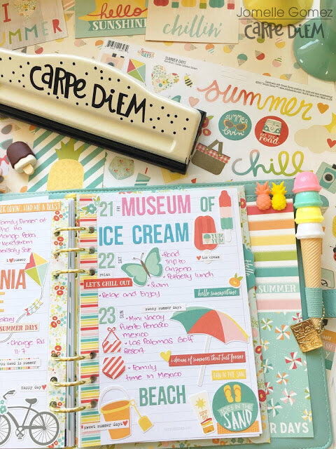 Summer Lovin&#039; Planner Set Up