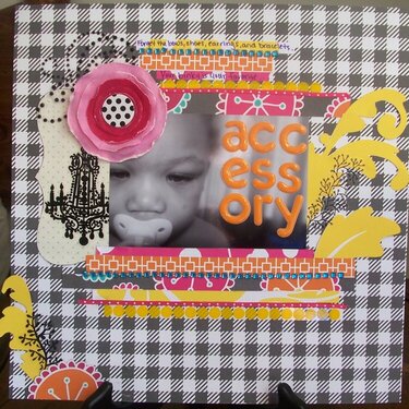 Accessory/Bad Girls Top Design Class 2 Patterned Paper