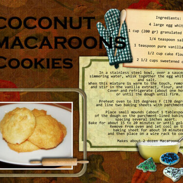 Coconut Macaroons Recipe