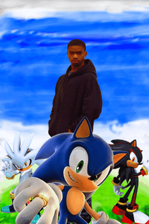Sonic, Shadow, Silver, and I.