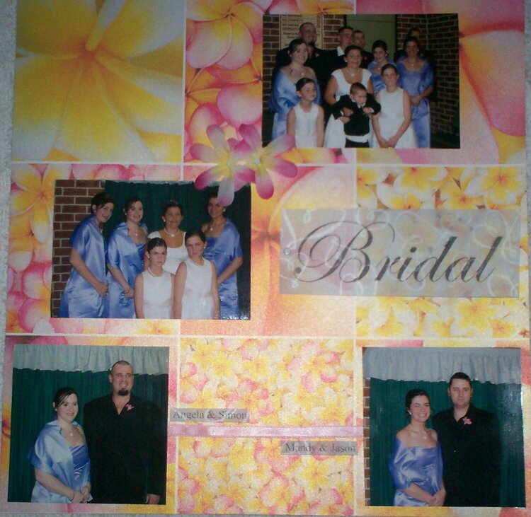 Bridal Party Page 2