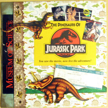 The Dinosaurs of Jurassic park