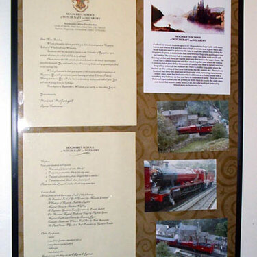 Hogwarts Express and Letters