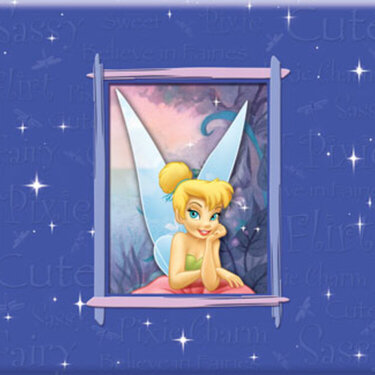 Tinker Bell scrapbook