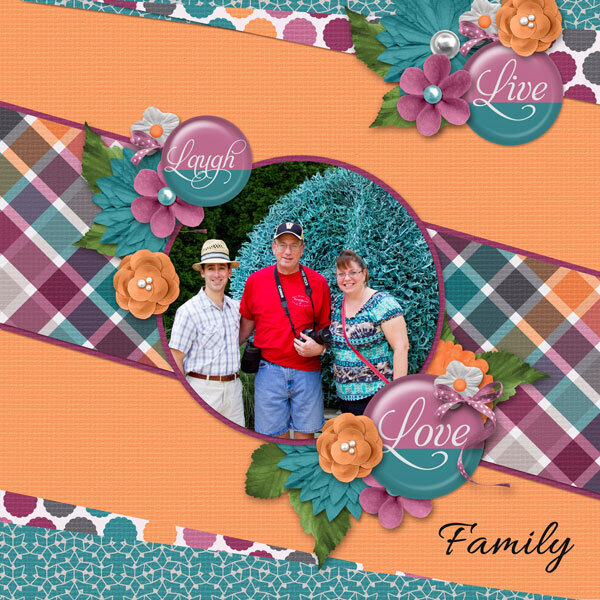 Family at the Gardens