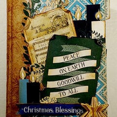 One Night In Bethlehem Altered Book