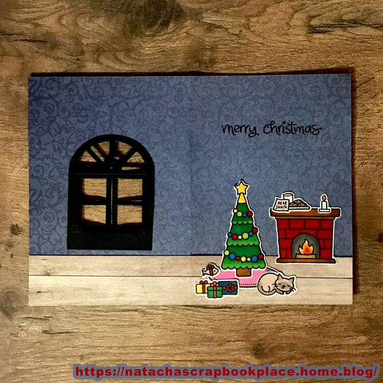 Card « Christmas Dreams » from Lawn Fawn