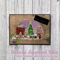 Card � Christmas Dreams � and  � Den sweet den � from Lawn Fawn