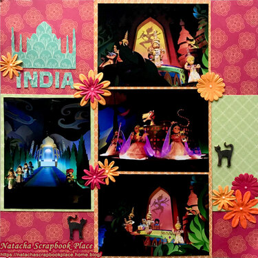 Attraction « It’s a Small World » ; India Part – Disneyland Paris