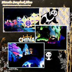 Attraction Â« ItÂ�s a Small World Â» ; China Part Â� Disneyland Paris Â� Kaisercraft Paper