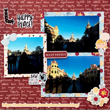 Main Street USA - Disneyland Paris - Simple Stories Say cheese 4
