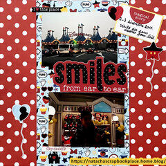 Pictures from Disneyland Paris Â� Smile from ear to ear Â� Collection Â« Day at the Park Â» from Photoplay