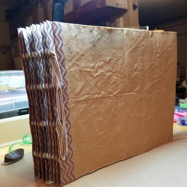 DIY Upcycled album