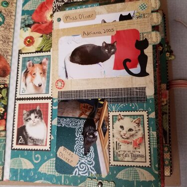 Raining Cats and Dogs mini album page 5 & 6