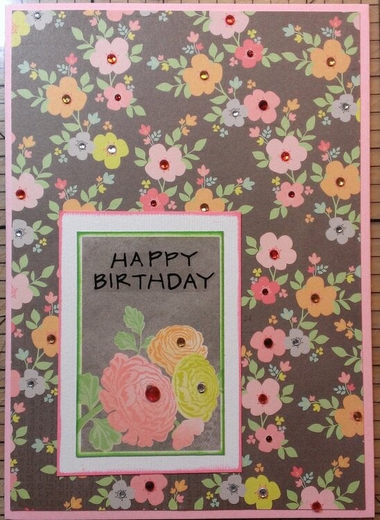 Floral birthday