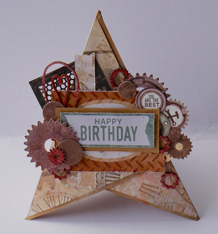 Happy Birthday Tepee Card