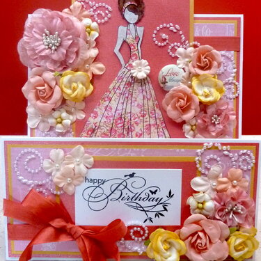 Prima Doll Birthday Card