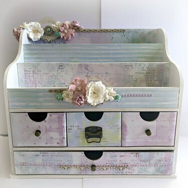 Altered Desk Organiser