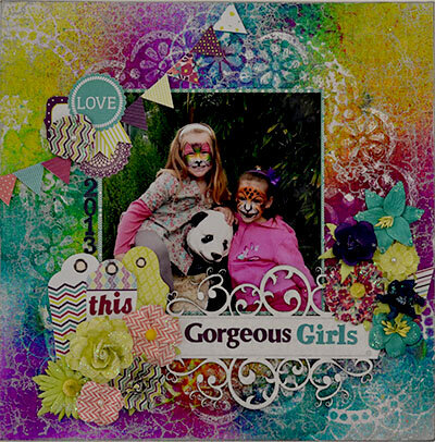 Gorgeous Girls Canvas