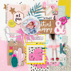 Collage style layout