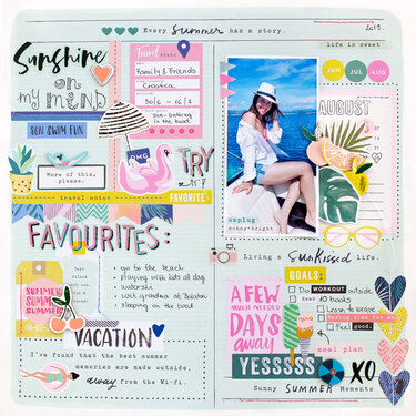 Planner Style layout