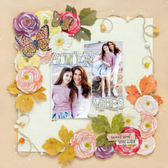 Fall layout with Storyteller collection
