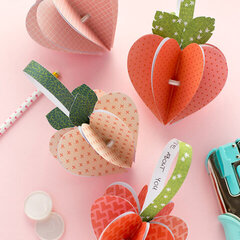 Valentine's strawberries with secret message
