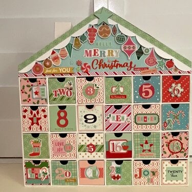 Christmas activity countdown calendar