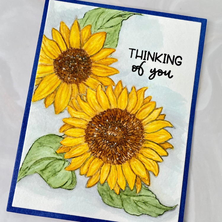 Sweet Sunflowers stamps set