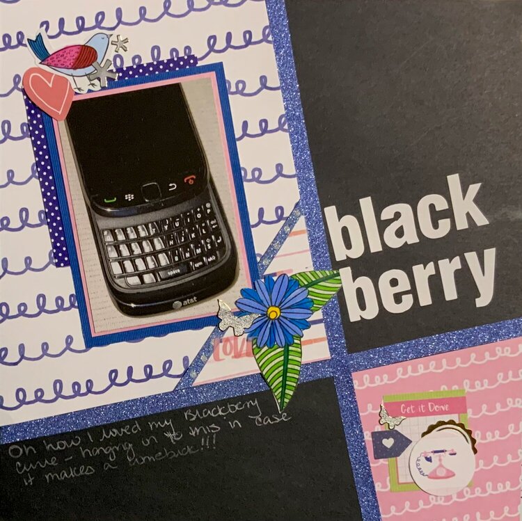 My Beloved Blackberry (8x8)
