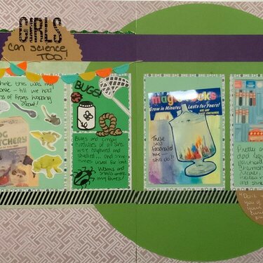 Girls Can Science Too - from my childhood